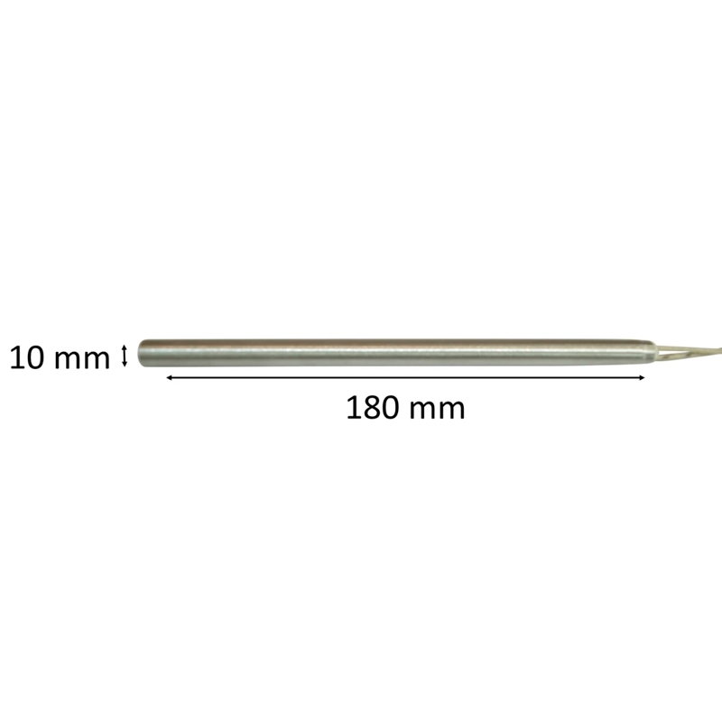 Igniter for pellet stove: 10 mm x 190 mm 320 Watt