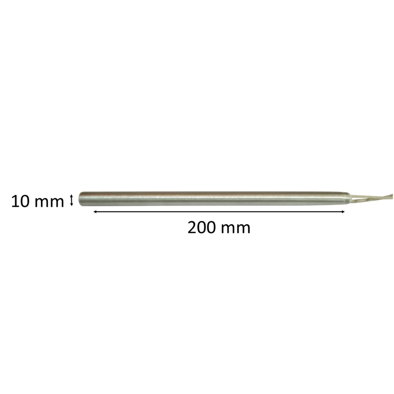 Igniter for pellet stove: 10 mm x 200 mm 400 Watt 