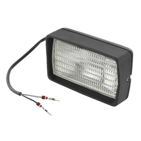 John Deere Work lamps rectangular H3 - 05359000 - Work light Halogen, 55/70W, rectangular, 12/24V, transparent, 96mm, 2-pin, Cob