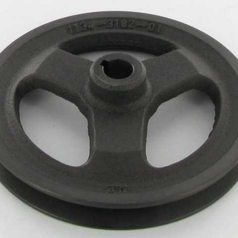 Stiga Pulleys and tensionersoverviewOE F&G - 1134318201 - Pulley 600-800