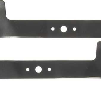 Stiga Lawnmower blades sorted by lengthOE - 1134922201 - Mulching blade set winged rh + lh 92cm Stiga