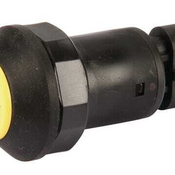 John Deere Pressure switch DTW - 11905003PN - Push switch, PTO, round, yellow