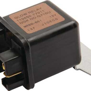 Stiga RelaysOverviewOE F&G - 11965077911YAN - Pre-heating relay