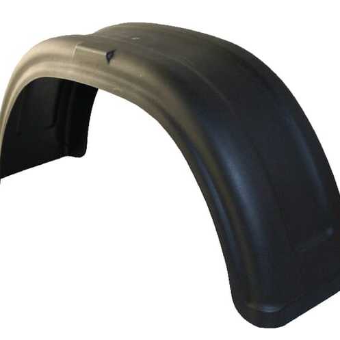 AL-KO Mudguard for Single axle - 1257130 - PVC mudguard