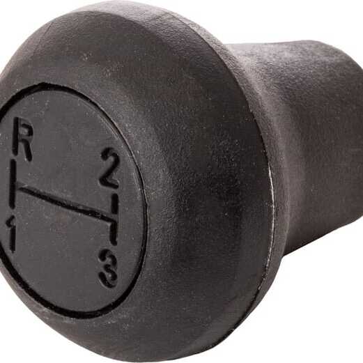 John Deere Gear lever boot - 1682623M1N - Knob