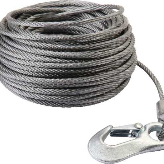 AL-KO Steel wire for wire winch - 1730139 - Cord for 501 OPTIMA 20m