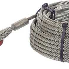 AL-KO Steel wire for wire winch - 1732837 - Cord for 901 17M