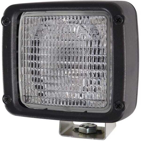 John Deere Square work light H3 - 1GA007506081 - Work light Halogen, square, 12/24V, white, 112x97x126.5mm AMP plug, Ultrabeam b