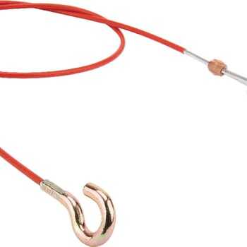 AL-KO Security cableSecurity cable for passenger car trailers - 209385 - AL-KO 980 breakaway cable