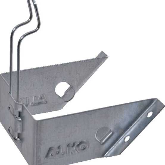 AL-KO Wheel cotter holder, metal - 244376 - Steel holder for chock