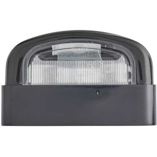John Deere Number plate light - 2KA001386281 - Number plate light 5W, rectangular, 12V, transparent, bolt on, 105x63mm, Blade te