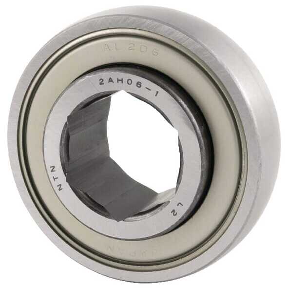 John Deere Bearing with hexagonal centre - 3045JD9313 - Deep groove ball bearing 25.5x62x24mm Kramp