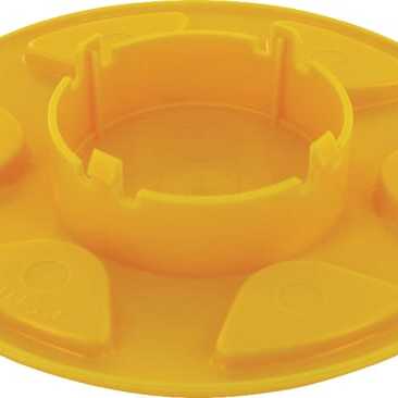 Castelgarden Wheel capsoverviewOE - 3221103450 - Hub cap Ø190 yellow