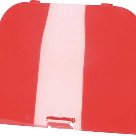 Castelgarden OE - 3271095012 - Battery cover F72 red