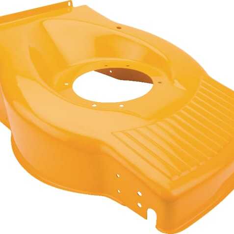 Castelgarden Mower decks for walk-behind mowersoverviewOE - 3810025420 - Mowing deck yellow