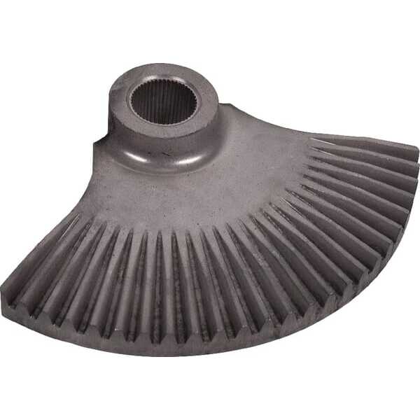 MTD Steering sector - 7480236 - Toothed section