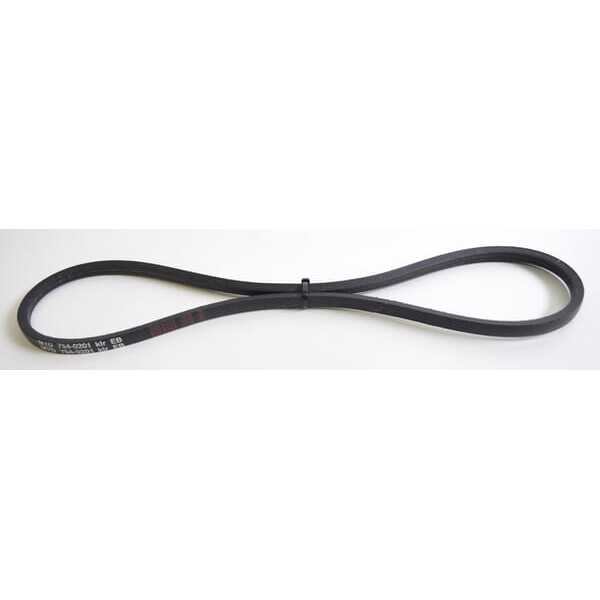 MTD V-belts overview - 7540201 - V-belt