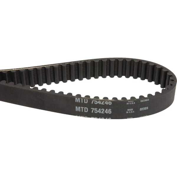 MTD Toothed-belts overview - 7540246 - Timing belt MTD