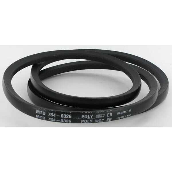 MTD V-belts overview - 7540326 - V-belt