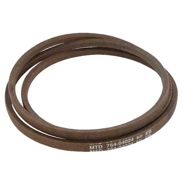 MTD V-belts overview - 75404024 - V-belt