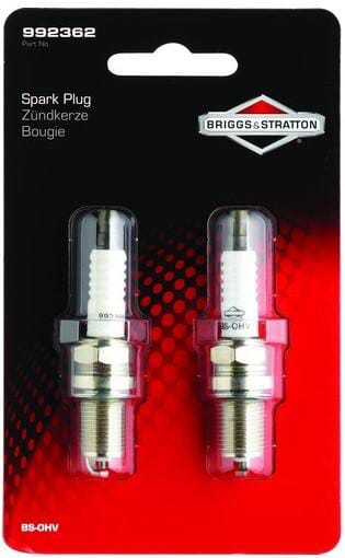 Spark Plug, 2 pieces, BS-OHV blister - 992362 - Briggs & Stratton