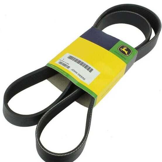 John Deere V-belts overview - DZ115455 - V-belt