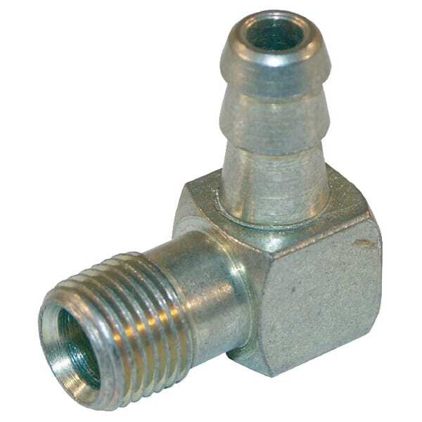 BS Hose connector for carburettor Briggs & Stratton - FGP010122 - Elbow coupling. without screen 1/8