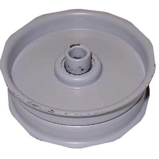 John Deere Flat pulleys/tension pulleys with flange with bearing - FGP011884 - Pulley 3/8\