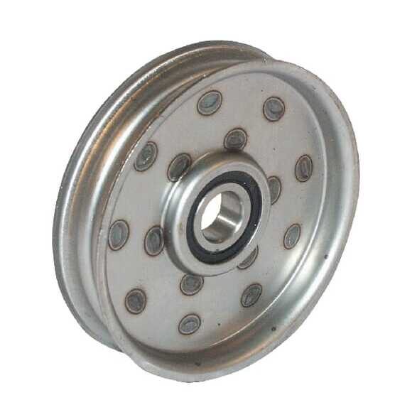 John Deere Flat pulleys/tension pulleys with flange with bearing - FGP012609 - Pulley