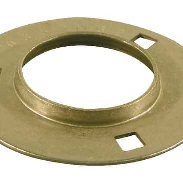 John Deere Bearing housing only, pressed steel INA/FAG, series MSB.. - FLAN52MSB - Plate steel bearing half MSB