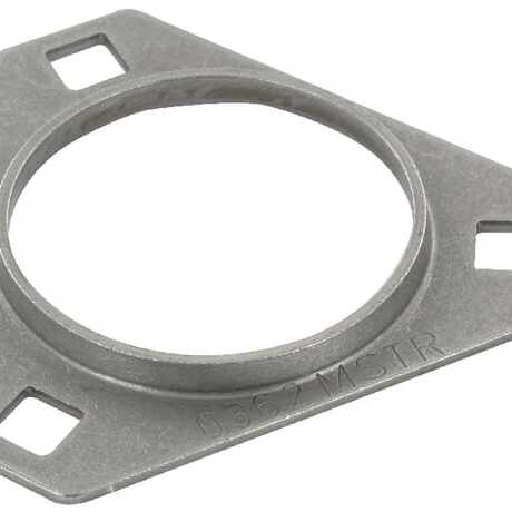 John Deere Bearing housing only, pressed steel INA/FAG, series MSTR.. - FLAN62MSTR - Sheet steel bearing housing