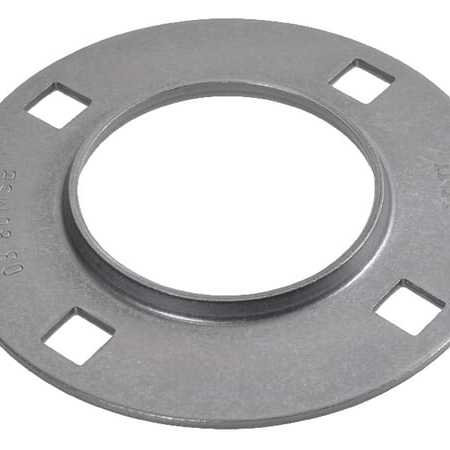 John Deere Bearing housing only, pressed steel INA/FAG, series MSB.. - FLAN80MSB - Plate steel bearing half MSB