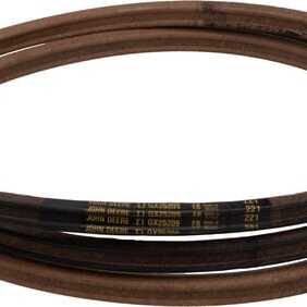 John Deere V-belts overview - GX25209 - V-belt