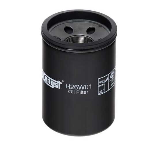 John Deere Oil filters screw-on Hengst - H26W01 - Oil filter