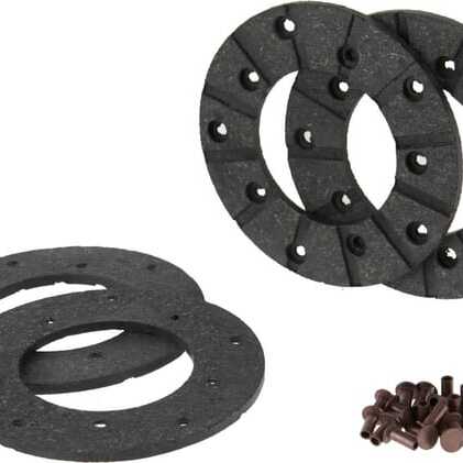 John Deere Brake lining set - L12268N - Brake lining set