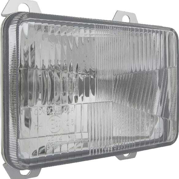 John Deere Head Lamps - LA80172 - Headlight Halogen, rectangular, 12/24V, 168x106mm, Kramp