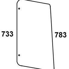 John Deere Side windows - RT6005010162N - Side window