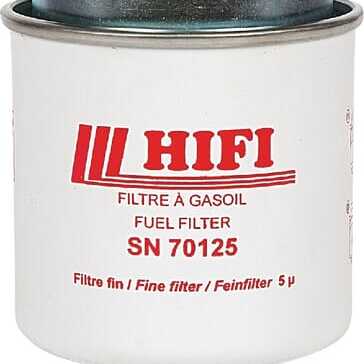 John Deere Fuel filter Element - SN70125 - Fuel Filter Hifi