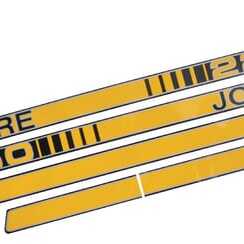 John Deere sticker set - TR2250JD - Sticker set \