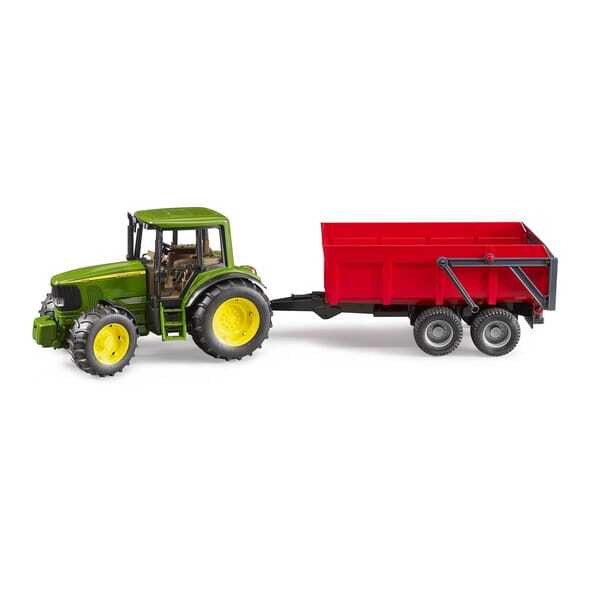 John Deere U02057 6920 with tipper - U02057 - John Deere 6920 with tipping trailer