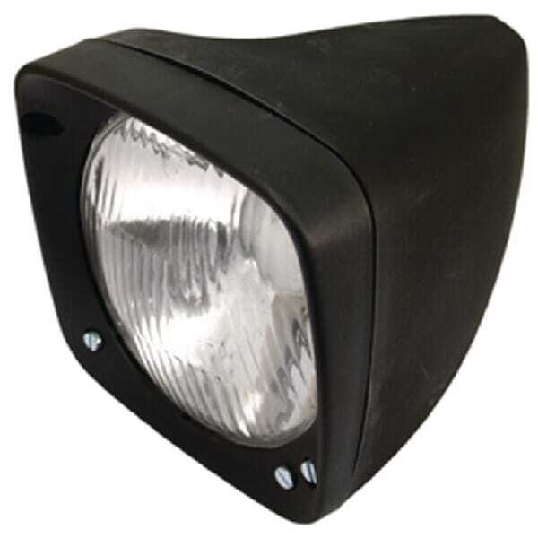 John Deere  - VPM3007 - Forlygte halogen, venstre, kvadratisk, gennemsigtig, monteres med bolte, Vapormatic