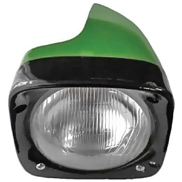 John Deere  - VPM3276 - Forlygte halogen, venstre, kvadratisk, gennemsigtig, monteres med bolte, Vapormatic
