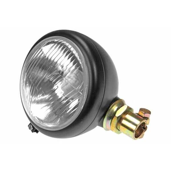 John Deere  - VPM3327 - Forlygte halogen, højre, rund, gennemsigtig, monteres med bolte, Vapormatic