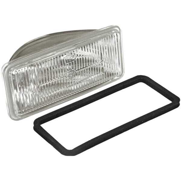 John Deere  - VPM3732 - Arbejdslygte Halogen, firkantet, gennemsigtig, 139,4x63 mm, Vapormatic
