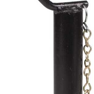 John Deere Black-line pin with angular handle and chain - Z545175HKR - Pin with handle 45x175mm Kramp